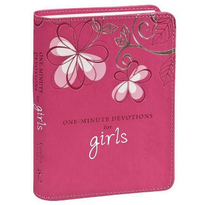 One-Minute Devotions for Girls - by  Carolyn Larsen (Hardcover)