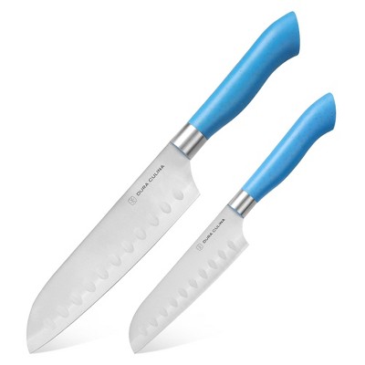 Dura Culina® Eco-Cut Collection Santoku Knife Set with Blade Guards