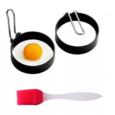 Kitcheniva 2-Piece Non-Stick Egg & Pancake Mold Shaper