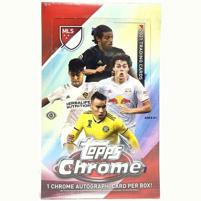 Topps 2021 Topps MLS Major League Soccer Chrome Hobby Box