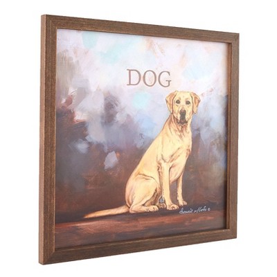 The Lakeside Collection Framed Wall Art by Bonnie Mohr® - Clive the Cat