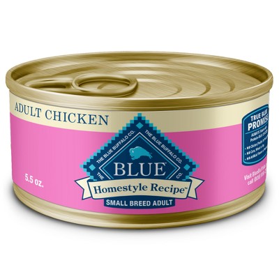 Blue Buffalo Homestyle Recipe Natural Adult Small Breed Wet Dog Food with Chicken Flavor - 5.5oz