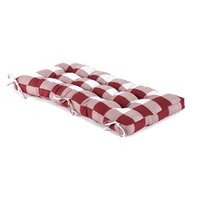 The Lakeside Collection Buffalo Check Bench Cushions