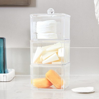 The Lakeside Collection 3-Pc. Stackable Cannister Set