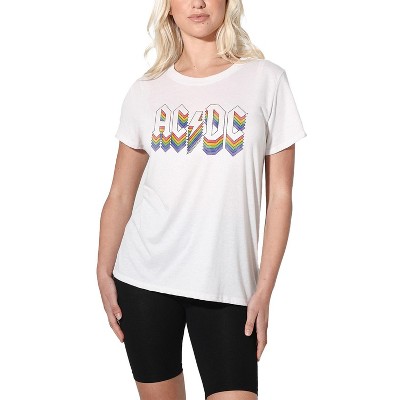 Women's ACDC Stacked Shadow Color Loose T-Shirt