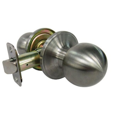 Faultless Ball Satin Passage Door Knob Right Handed