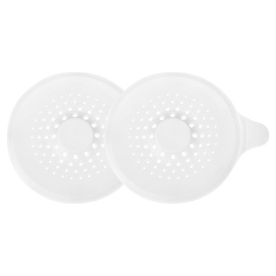 Unique Bargains Round Anti-Slip Bathroom with Suction Cups Drain Protectors