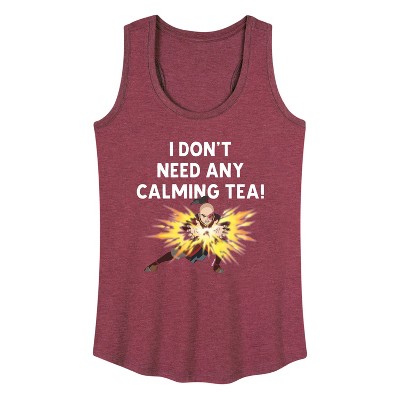 Women's - Avatar: The Last Airbender - Zuko Calming Tea Graphic Racerback Tank