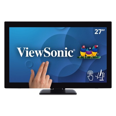 ViewSonic TD2760 27 Inch 1080p 10-Point Multi Touch Screen Monitor with Advanced Ergonomics RS232 HDMI and DisplayPort
