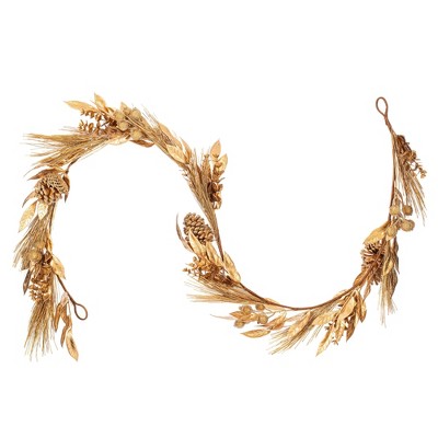Vickerman 6’ Artificial Pinecone Needle Berry Garland