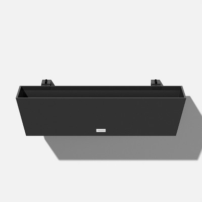Veradek Pure Railing Plastic Planter