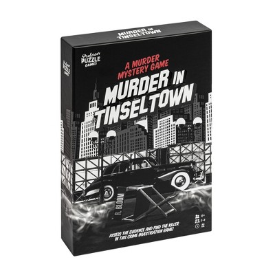 Professor Puzzle Murder in Tinseltown Murder Mystery Game