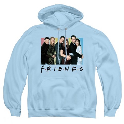 Friends Cast Logo Adult Pull-Over Hoodie