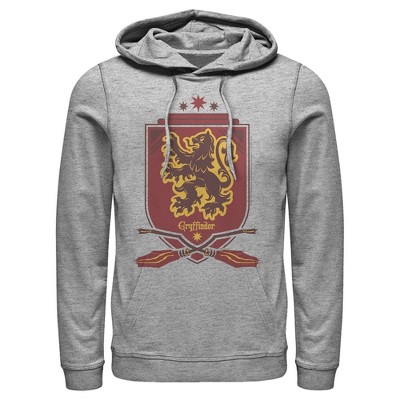 Men's Harry Potter Gryffindor House Shield Pull Over Hoodie