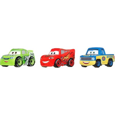 Disney and Pixar Cars Mini Racers Toy Vehicle from the Franchise - 3pk