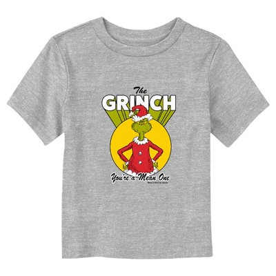Toddler's Dr. Seuss Grinch You’re a Mean One T-Shirt