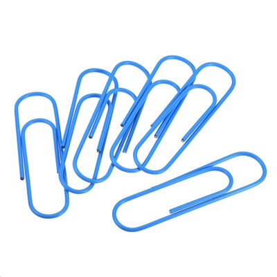 Unique Bargains Large Size Metal Prevent Tearing Pages Home Office Paper Clip 20 Pcs