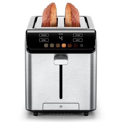 Chefman Smart Touch™ Digital Toaster with 6 Touchscreen Shade Settings – Stainless Steel