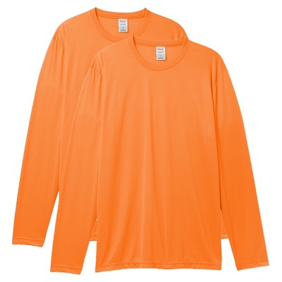 Hanes Sport Cool DRI Men's Performance Long Sleeve T-Shirt, Value 2-Pack