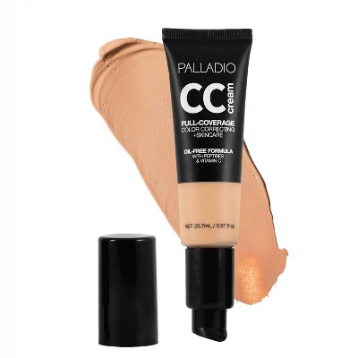 Palladio Full-Coverage Color Correction CC Cream