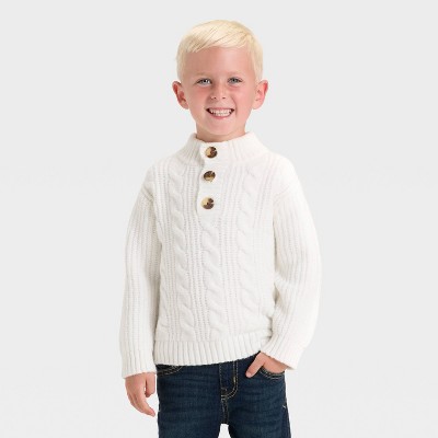 Toddler Boys' Mockneck Knit Sweater - Cat & Jack™