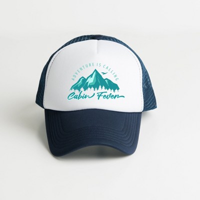 Simply Sage Market Cabin Fever Mountains Adult Foam Trucker Hat
