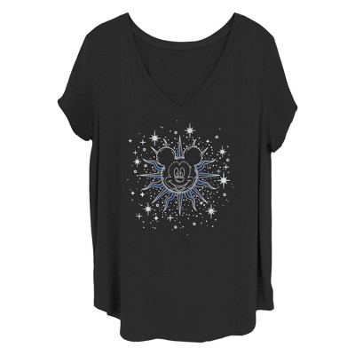 Women's Mickey & Friends Celestial Icon Stars T-Shirt