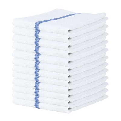 Qwick Wick Cotton Bar Mop Kitchen Towel (12 Pack), 16x19, 30oz