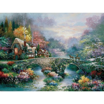 Sunsout Peaceful Cottage 300 pc Jigsaw Puzzle 18040
