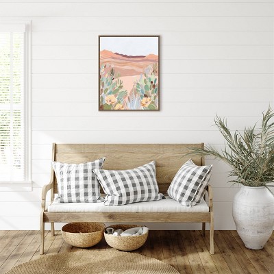 Amanti Art Warm Sunbaked Desert II by Laura Marr Framed Canvas Wall Art Print