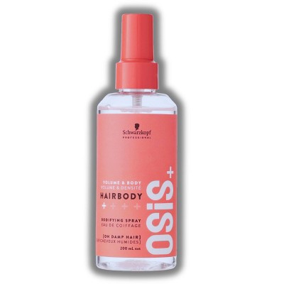 Schwarzkopf Pro Osis+ HAIRBODY Bodifying Spray | Prep-Spray Light Control (6.75 oz) Hair Volume & Body Hairspray Osis