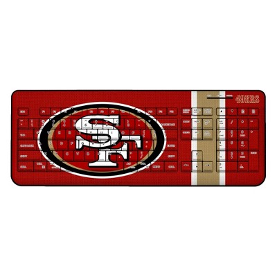 Keyscaper NFL NFC Teams Stripe Wireless USB Keyboard