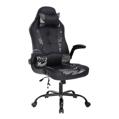 FDW Gaming Chair Office Chair with Lumbar Support PU Leather Video Game Chairs for Adults