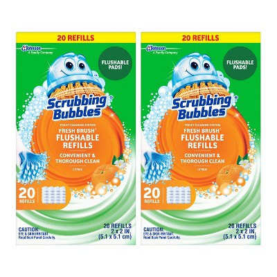 Scrubbing Bubbles Fresh Brush Flushable Refills