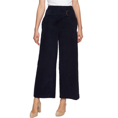 1.STATE Womens Corduroy Casual Wide Leg Pants