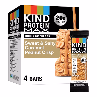 KIND Protein Max Crisp Protein Bars - 8.7oz/4pk