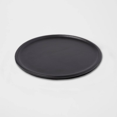 13" Acacia Modern Serving Platter Black - Threshold™