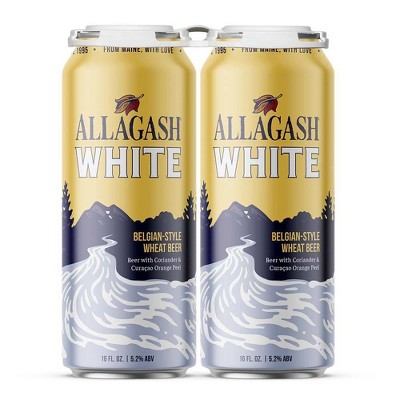Allagash White Wheat Beer - 4pk/16 fl oz Cans