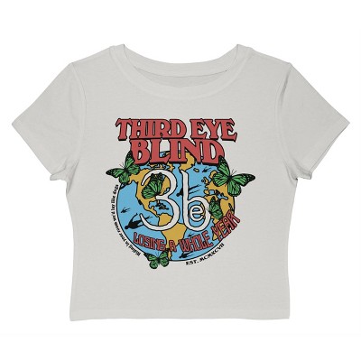 Third Eye Blind Women's Losing A Whole War Short Sleeve Graphic Cotton Baby Tee