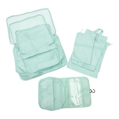 Unique Bargains Portable Packing Cube Set 8 Pcs