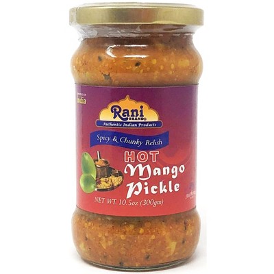 Rani Brand Authentic Indian Foods | Mango Pickle Hot (Achar, Indian Relish)