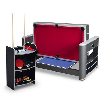 Hathaway Triple Threat 6' 3-in-1 Multi Game Table