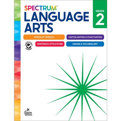 Spectrum Language Arts Workbook, Grade 2 - by  Spectrum & Carson Dellosa Education (Paperback)