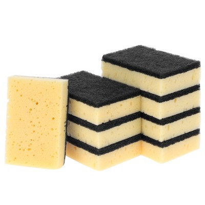 REGALWOVEN High Absorption Foaming Durable Material Versatile Applications Scrub Sponges 8 Pcs