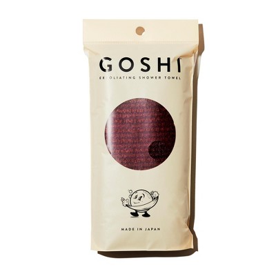 GOSHI Exfoliating Shower Towel for All Skin Types - Rip-Resistant, Exfoliating Washcloth