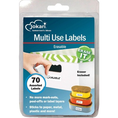 Jokari Erasable Multiuse Labels Refills - The Ultimate Solution for Organizing Your Home