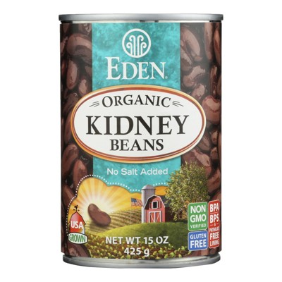 Eden Foods Organic Kidney Beans - Case of 12 - 15 oz