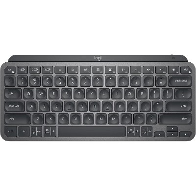 Logitech MX Keys Mini Minimalist Wireless Illuminated Keyboard, Compact, Bluetooth, Backlit, USB-C, - Graphite