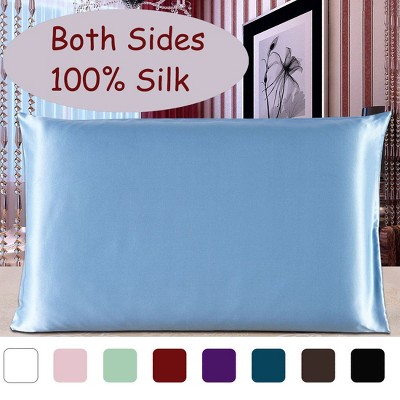 1 Pc 100% Mulberry Silk Fabric Pillow Case - PiccoCasa
