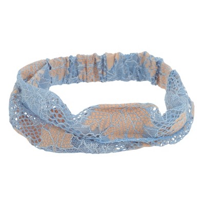 Unique Bargains Women's Breathable Maple Leaf Lace Headband 1 Pc